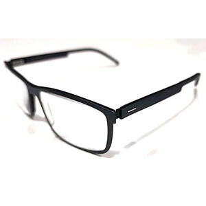 Morel Lightec 7901L Gray Metal Rectangle Eyeglasses Frame 54-15 140 France